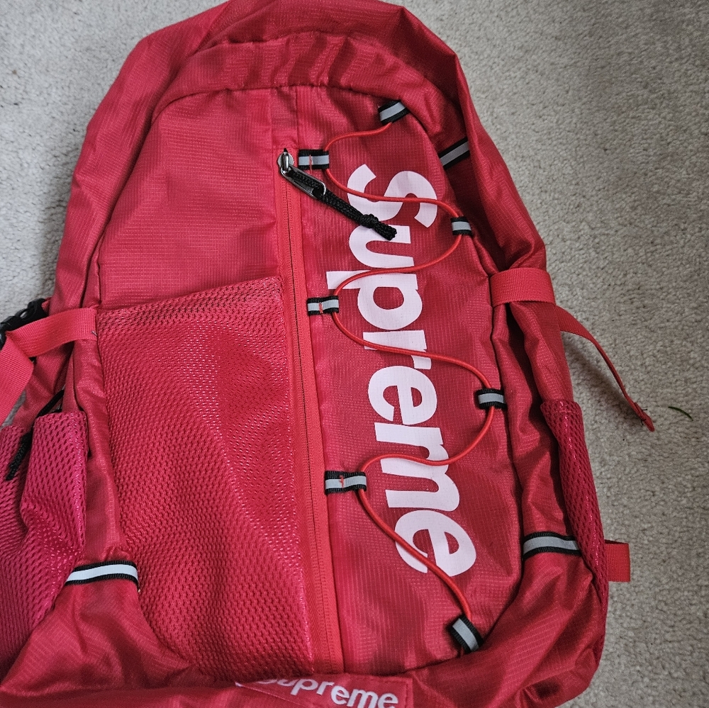Red Supreme Backpack - image 5